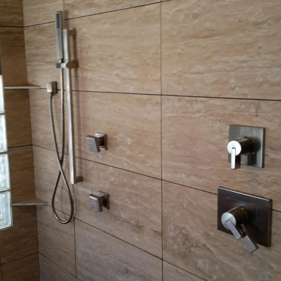 Shower fixture installation for Water Heater Replacement in McFarland